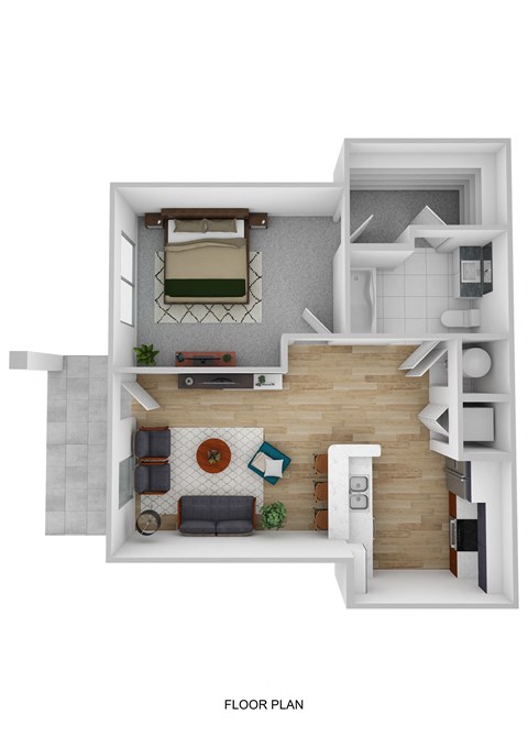 bedroom floor plan an in 2d
